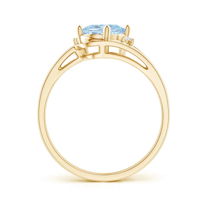 A - Aquamarine / 1.05 CT / 14 KT Yellow Gold