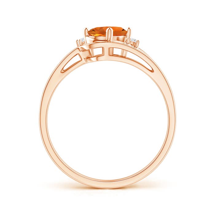 AAAA - Citrine / 0.78 CT / 14 KT Rose Gold