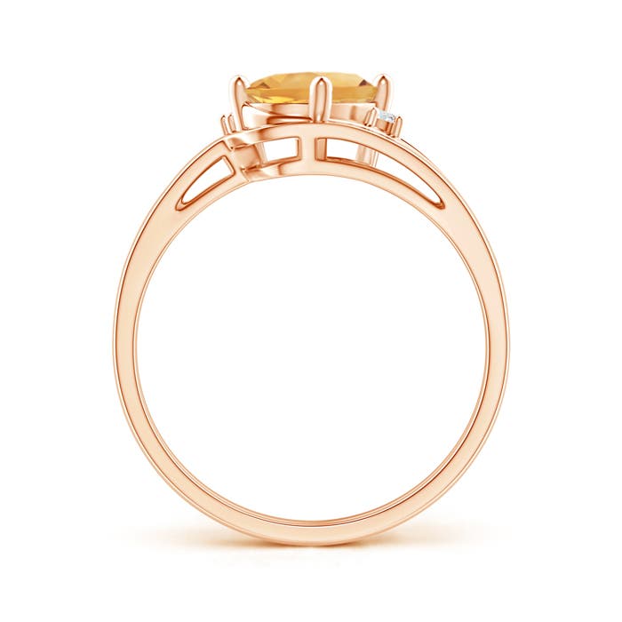 A - Citrine / 1.15 CT / 14 KT Rose Gold