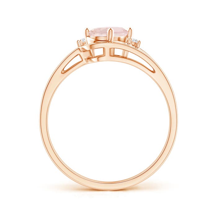 A - Morganite / 0.73 CT / 14 KT Rose Gold