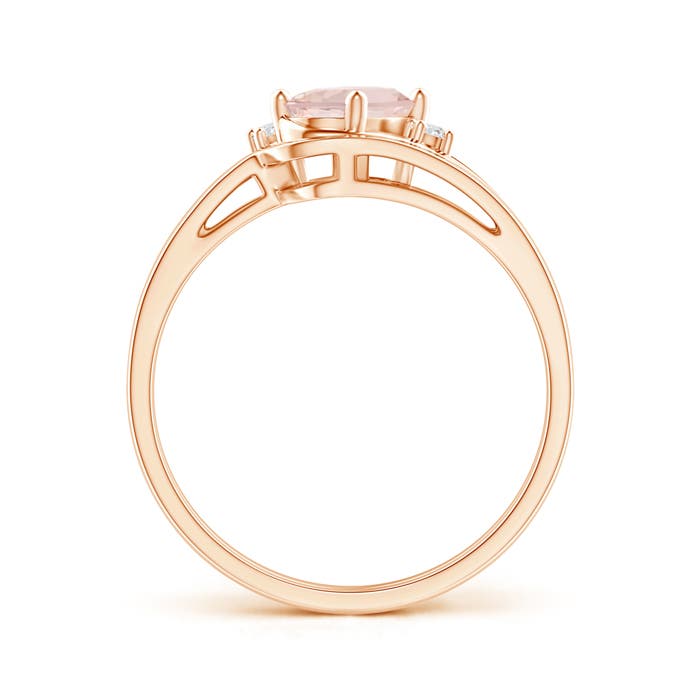 AA - Morganite / 0.73 CT / 14 KT Rose Gold