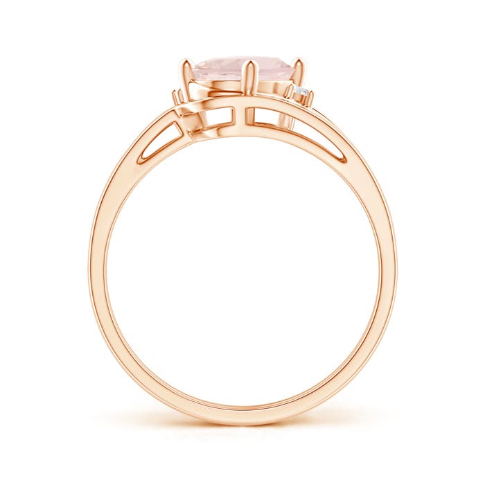 A - Morganite / 1.15 CT / 14 KT Rose Gold