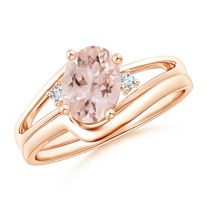 AAA - Morganite / 1.15 CT / 14 KT Rose Gold