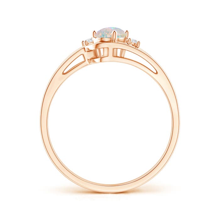 AAAA - Opal / 0.3 CT / 14 KT Rose Gold