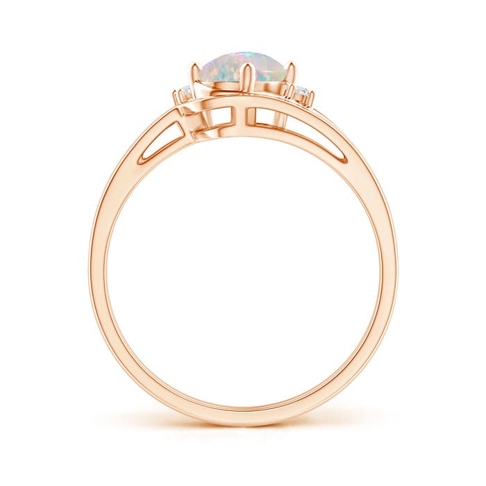 AAAA - Opal / 0.48 CT / 14 KT Rose Gold