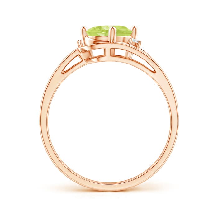 A - Peridot / 1.4 CT / 14 KT Rose Gold