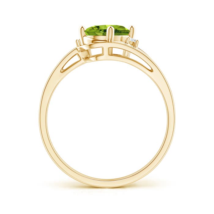 AAAA - Peridot / 1.4 CT / 14 KT Yellow Gold