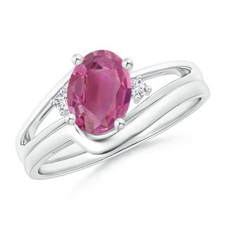 Oval AAA Pink Tourmaline