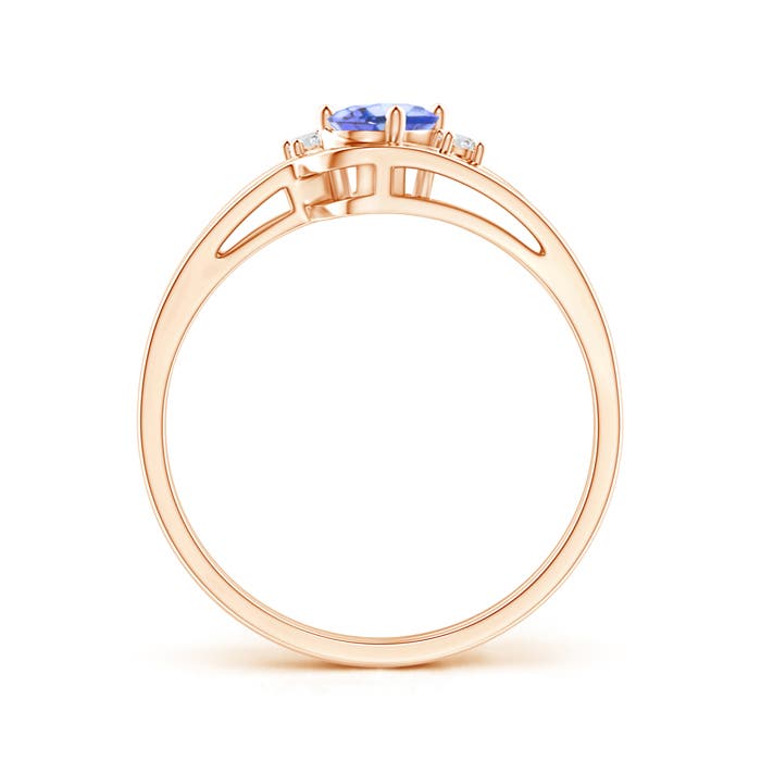 AA - Tanzanite / 0.47 CT / 14 KT Rose Gold