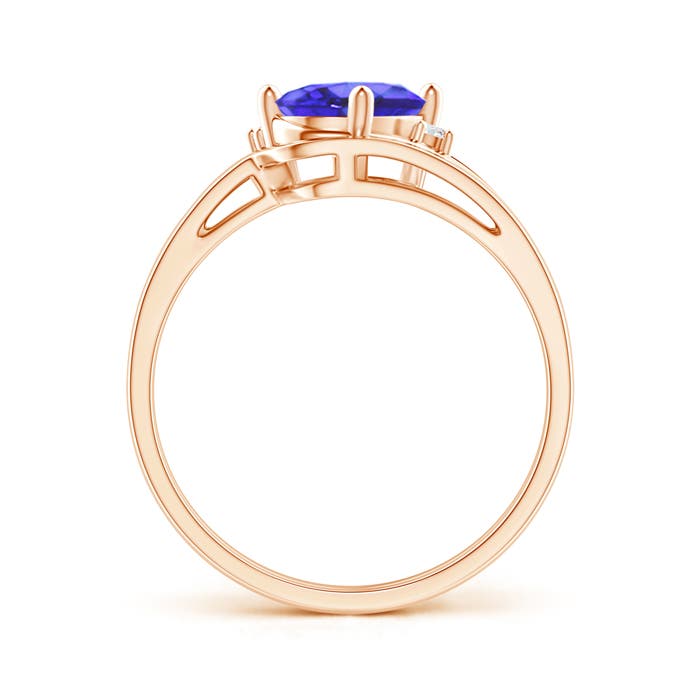 AA - Tanzanite / 1.3 CT / 14 KT Rose Gold