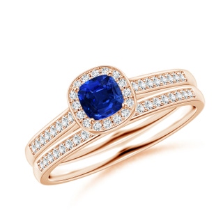 Cushion AAAA Blue Sapphire