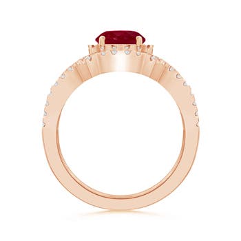 AA - Ruby / 1.71 CT / 14 KT Rose Gold