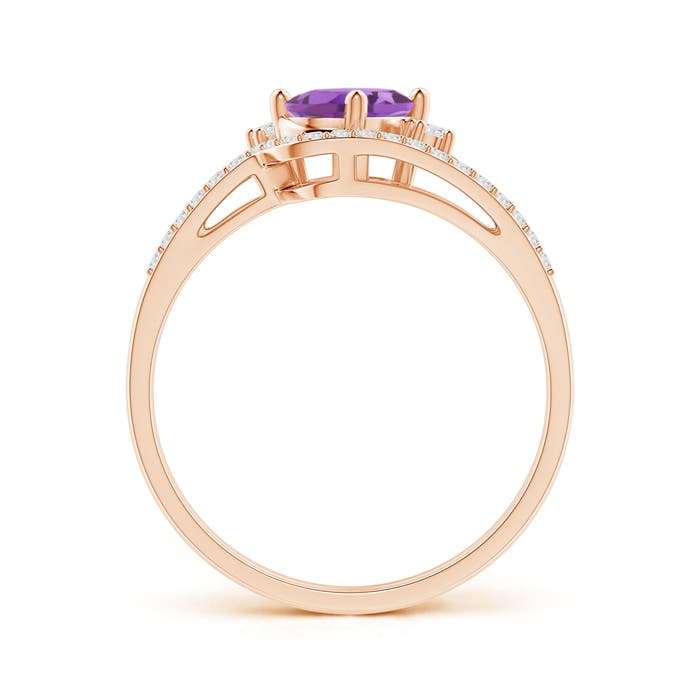 A - Amethyst / 0.83 CT / 14 KT Rose Gold