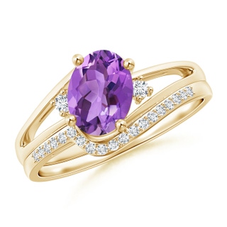 Oval AA Amethyst