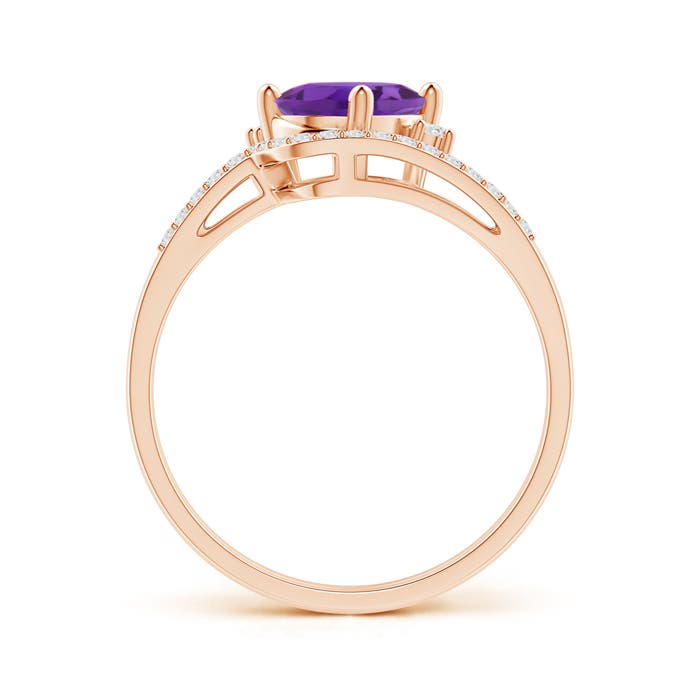 AAA - Amethyst / 1.35 CT / 14 KT Rose Gold