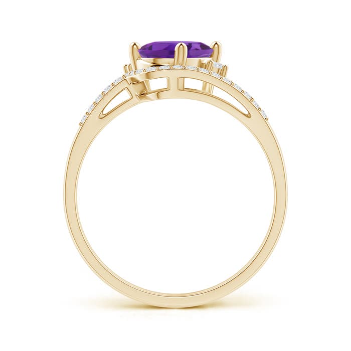 AAA - Amethyst / 1.35 CT / 14 KT Yellow Gold