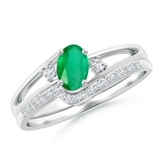 Oval A Emerald