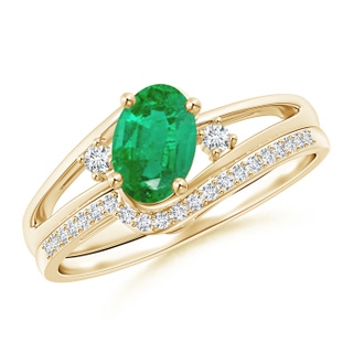 Oval AA Emerald
