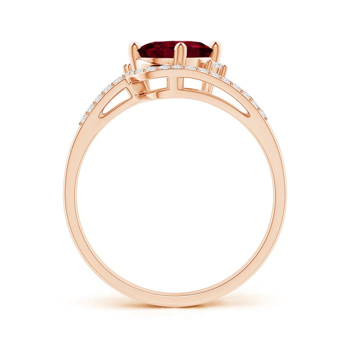 A - Garnet / 1.65 CT / 14 KT Rose Gold