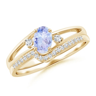 Oval A Tanzanite