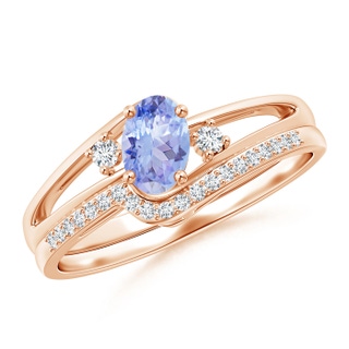Oval AA Tanzanite