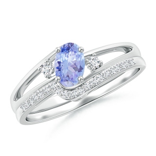 Oval AA Tanzanite