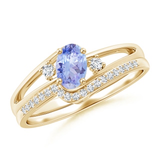 Oval AA Tanzanite