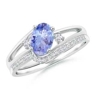 Oval A Tanzanite