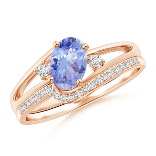 Oval A Tanzanite