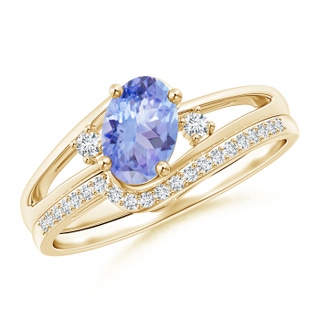Oval A Tanzanite