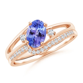 Oval AA Tanzanite