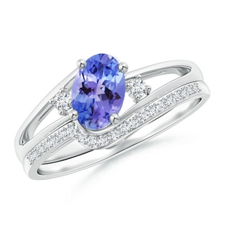 Oval AA Tanzanite