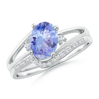 Oval A Tanzanite