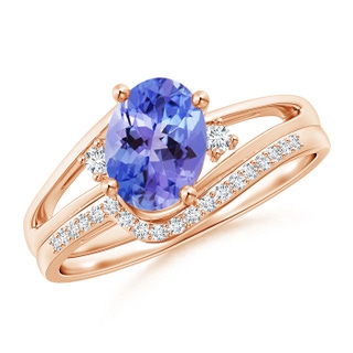 Oval AA Tanzanite