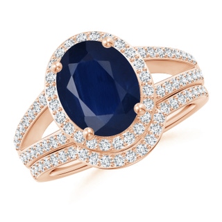 Oval A Blue Sapphire
