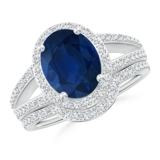 Oval AA Blue Sapphire