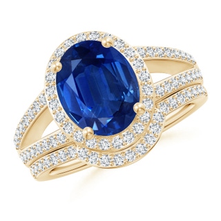 Oval AAA Blue Sapphire