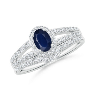 Oval A Blue Sapphire