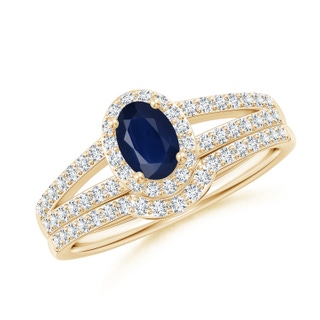Oval A Blue Sapphire