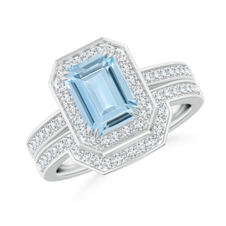 Emerald Cut AA Aquamarine