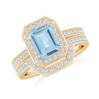 Emerald Cut AA Aquamarine