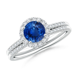 Round AAA Blue Sapphire