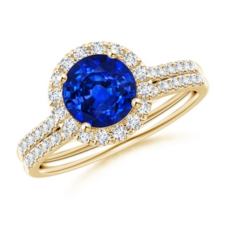 Round AAAA Blue Sapphire