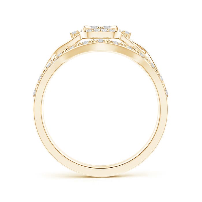 H SI2 / 0.32 CT / 14 KT Yellow Gold