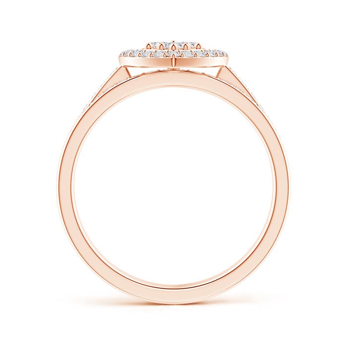 H, SI2 / 0.47 CT / 14 KT Rose Gold