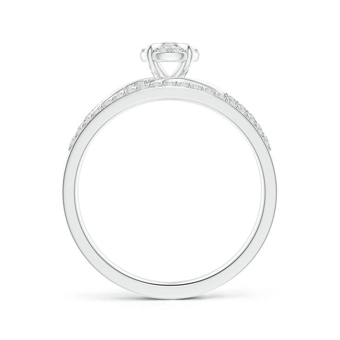 H SI2 / 0.47 CT / 14 KT White Gold