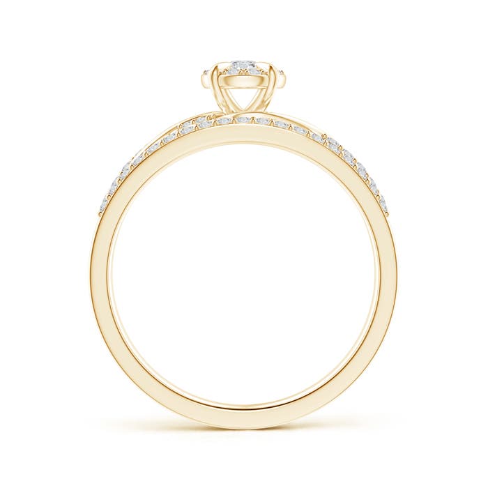 H SI2 / 0.47 CT / 14 KT Yellow Gold