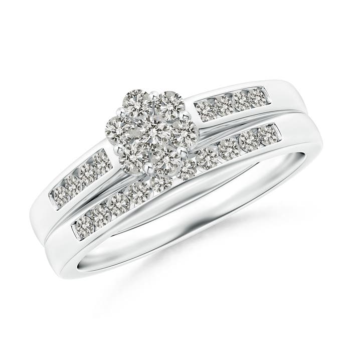 J I2 / 0.44 CT / 14 KT White Gold