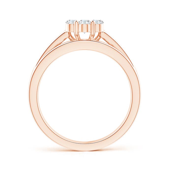 G-H VS / 0.98 CT / 14 KT Rose Gold