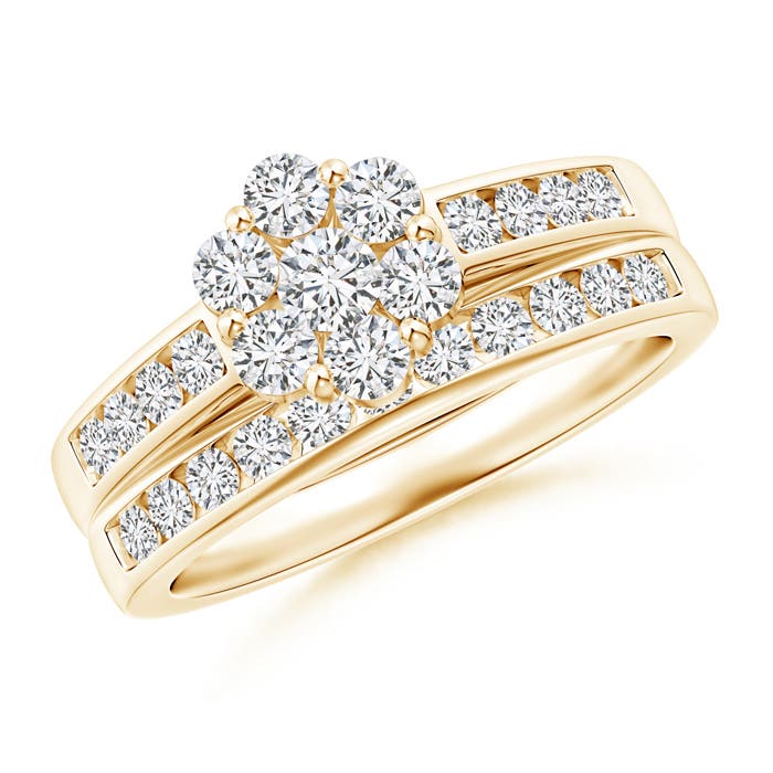 H, SI2 / 0.98 CT / 14 KT Yellow Gold